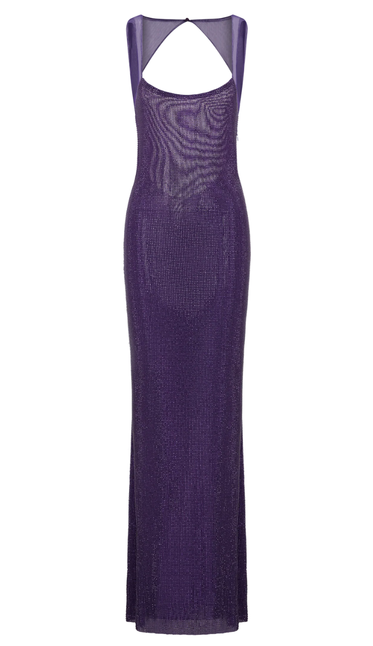 Diane Violet Maxi Dress