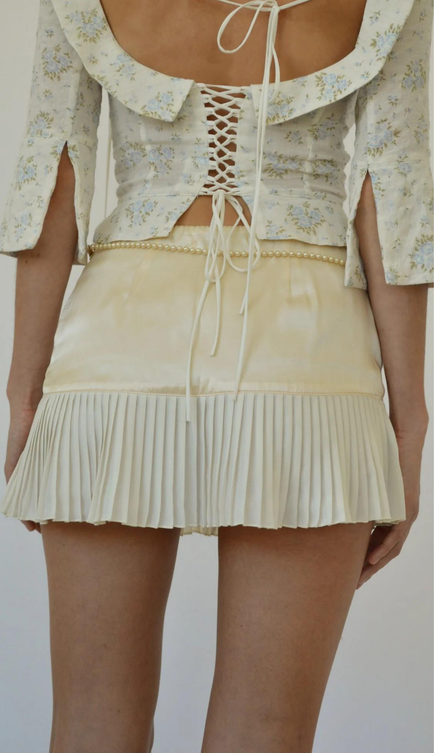 Onye Champagne Skirt