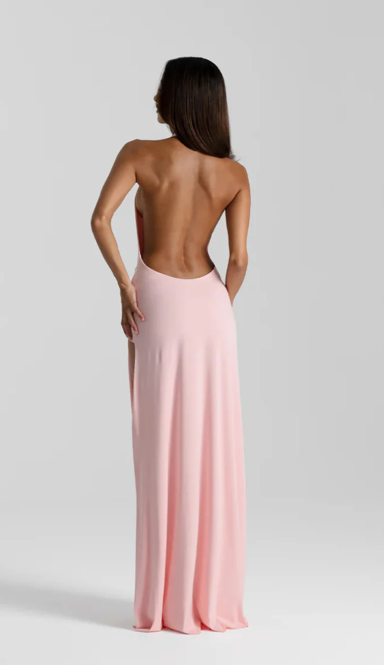 Petra Pink Maxi Dress