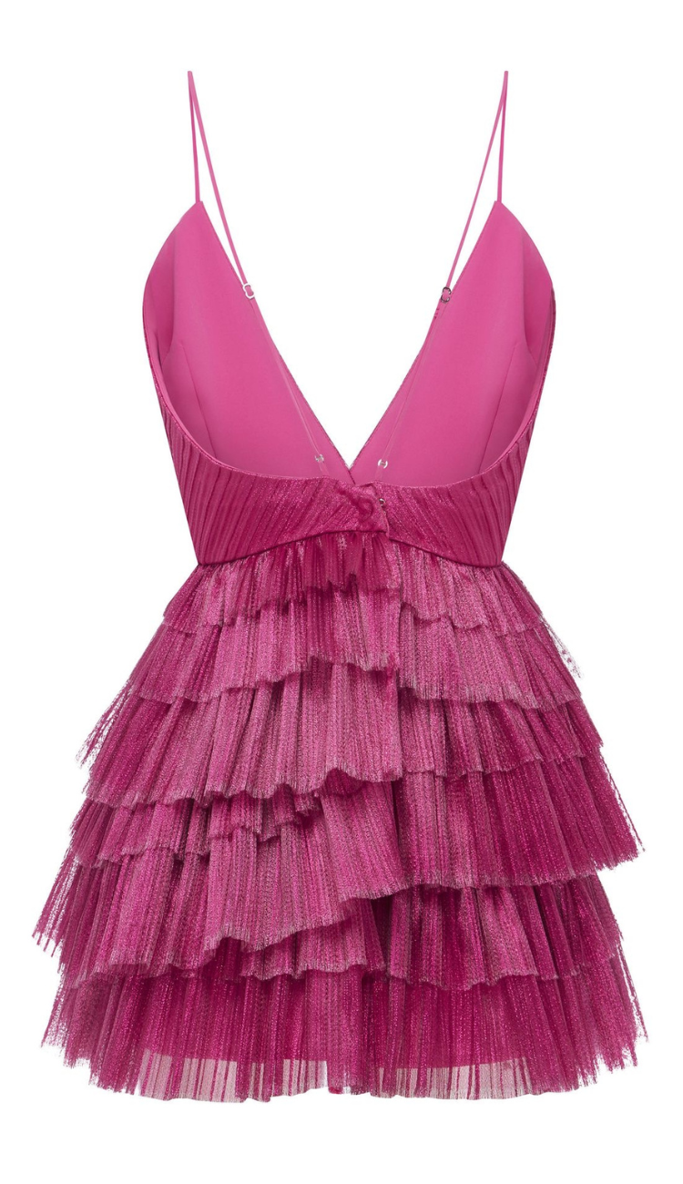 Chee Hot Pink Mini Dress