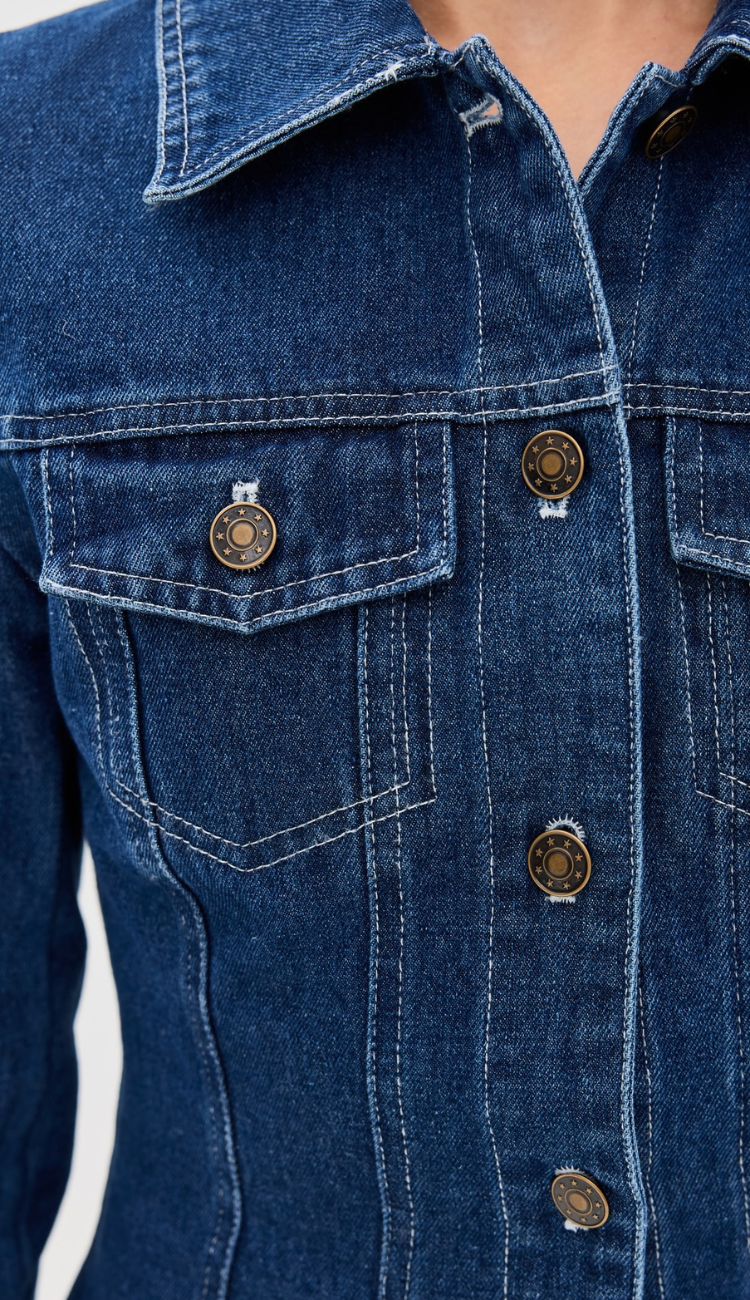 Valentina Denim Skirt Set