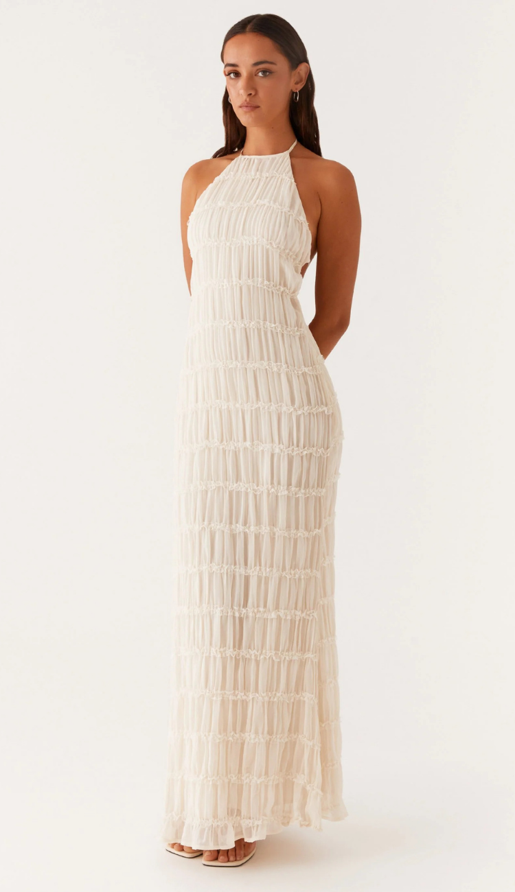 Vesper White Maxi Dress