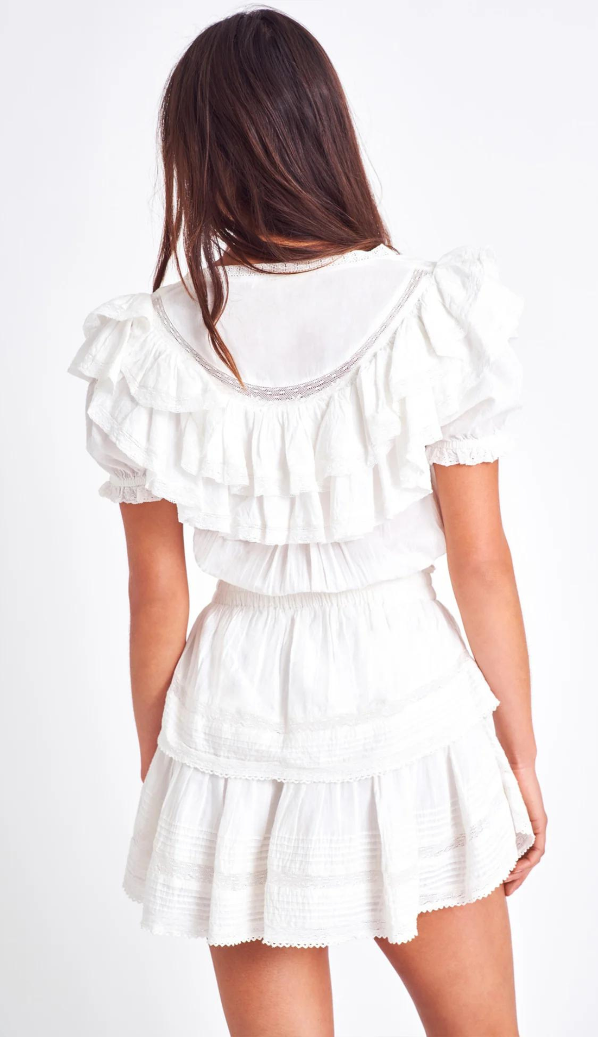 Minivestido blanco de Antoinette