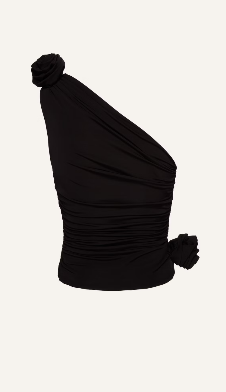 Sofia Black Tank Top