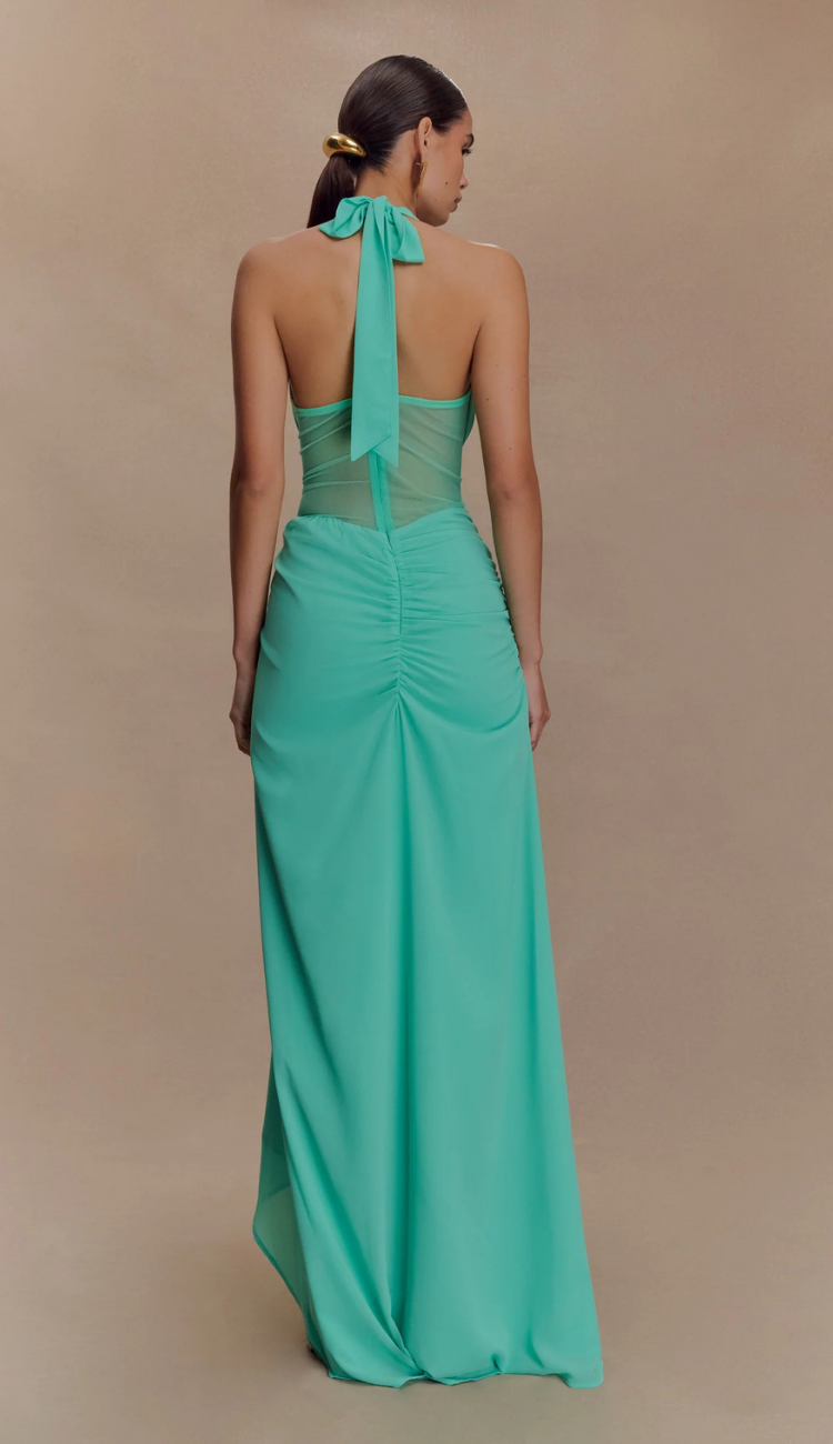 Rinoa Aqua Maxi Dress