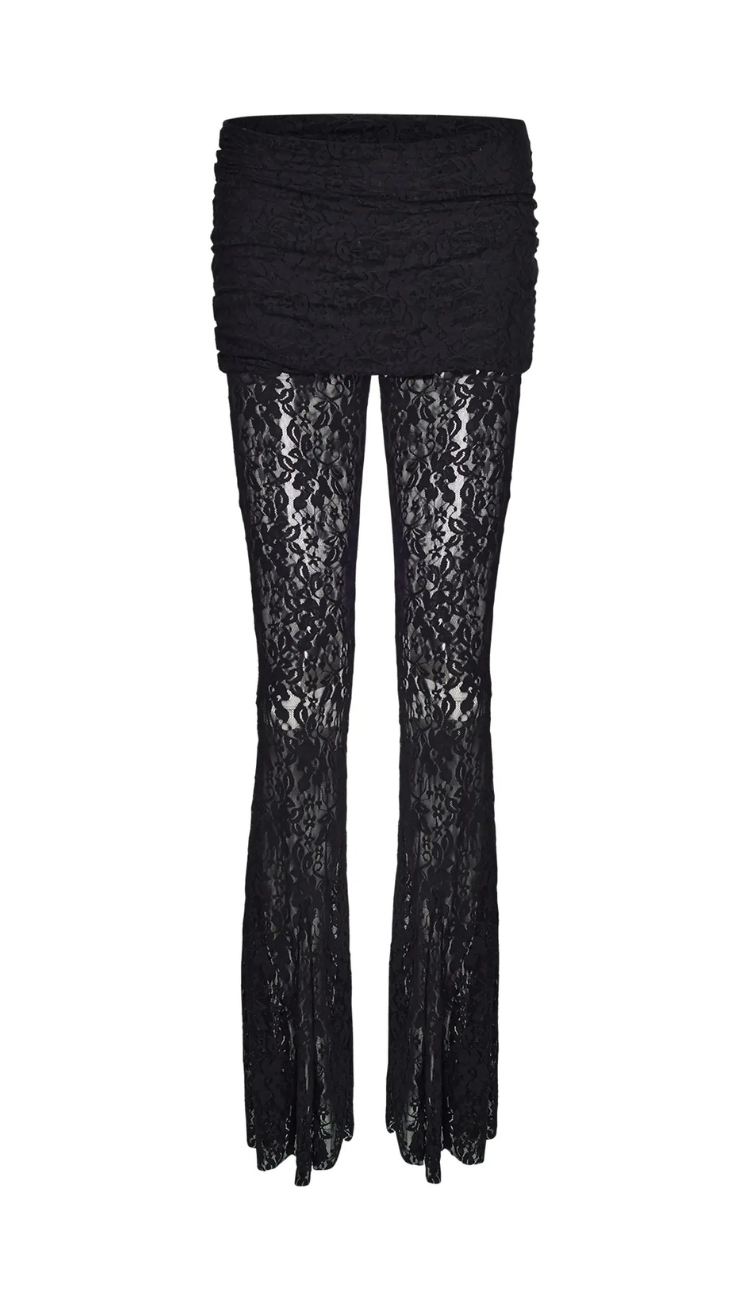 Zoe Black Lace Pants