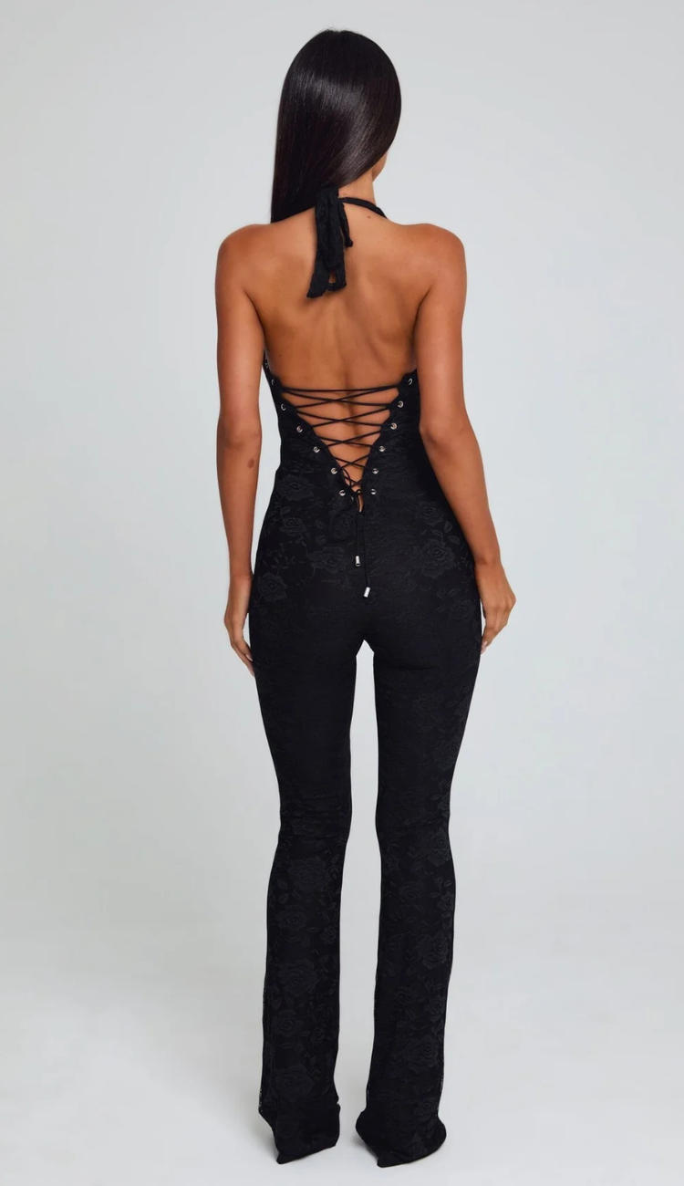 Zana Black Jumpsuit