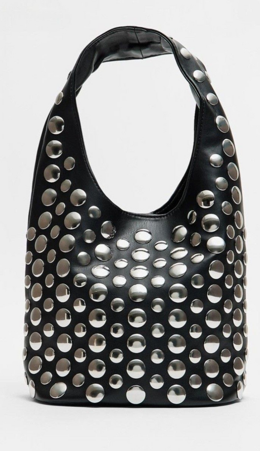 Black Bucket Mini Bag