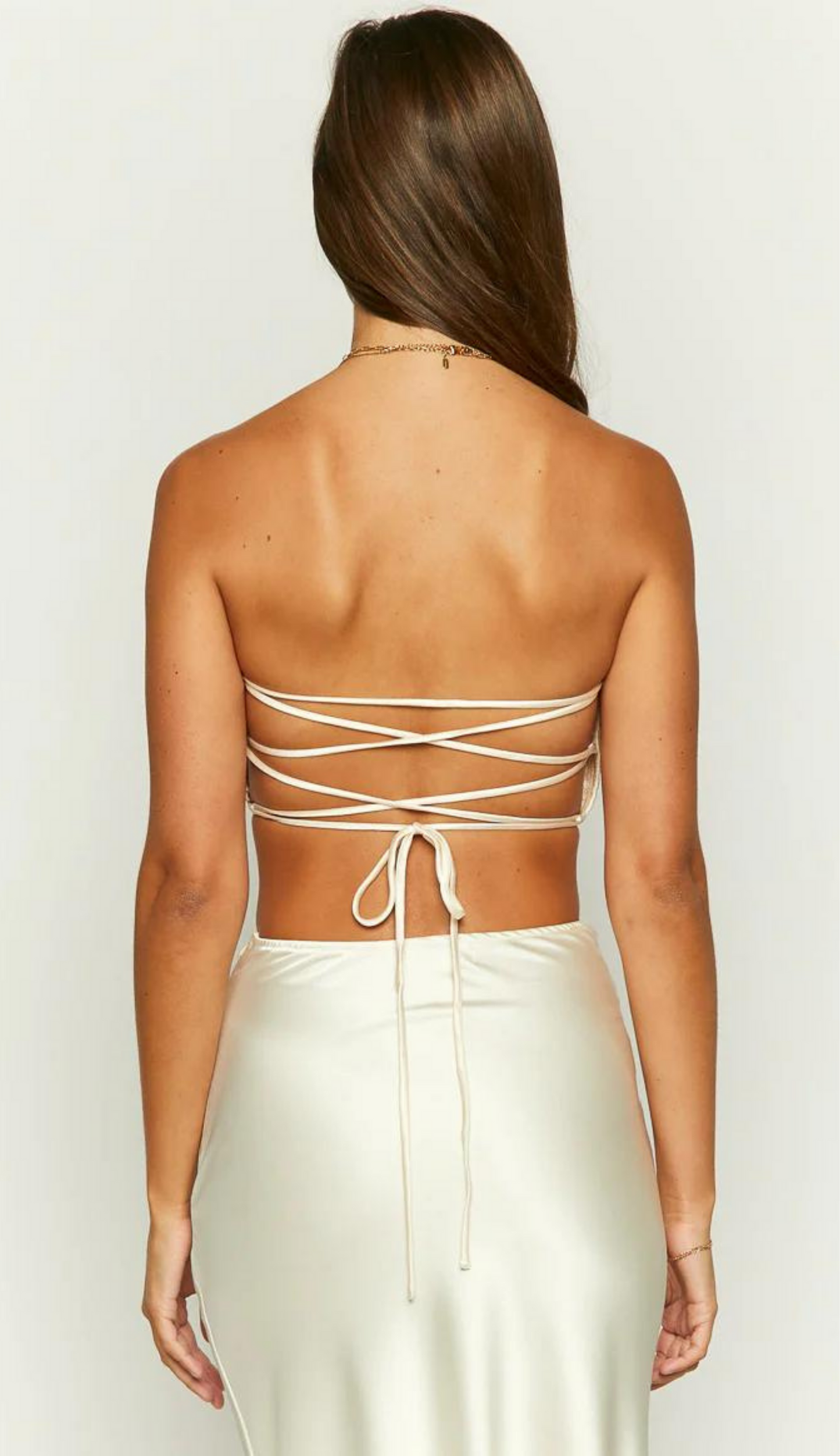 Conjunto de falda de perlas Milena