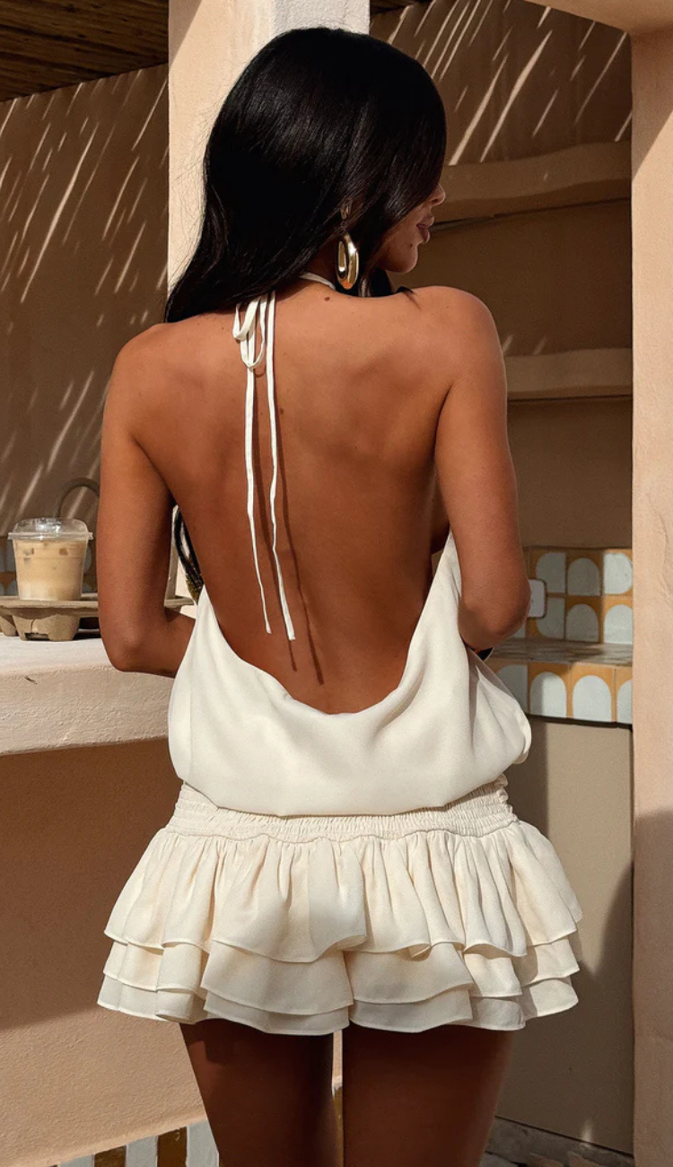 Ariya White Mini Dress