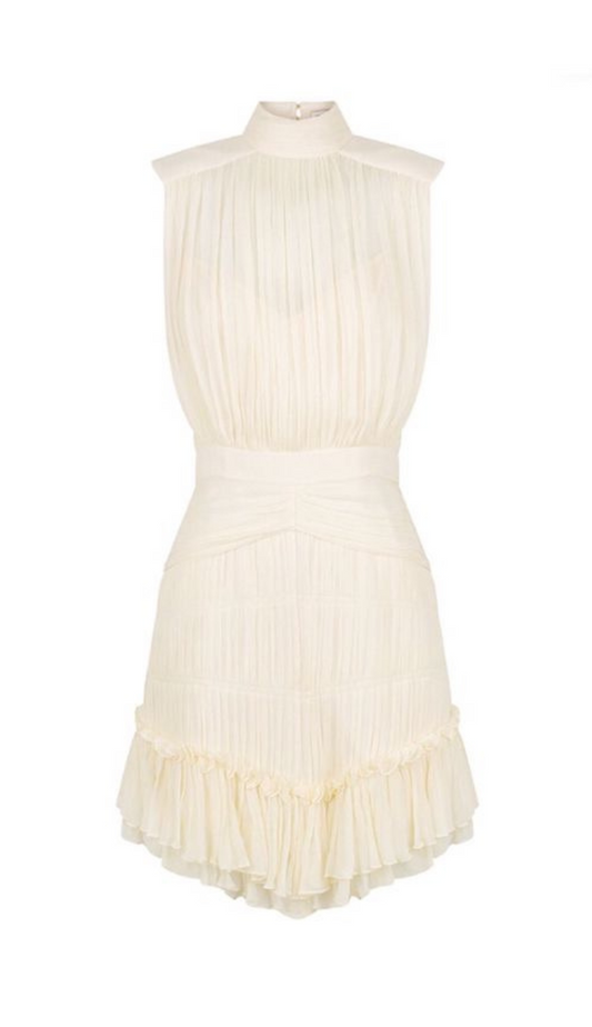 Alek White Mini Dress