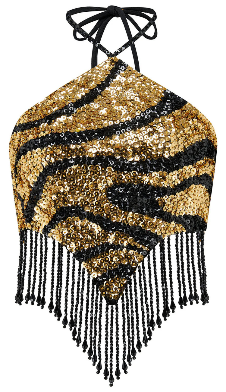 Zaria Sequin Mini Skirt Set