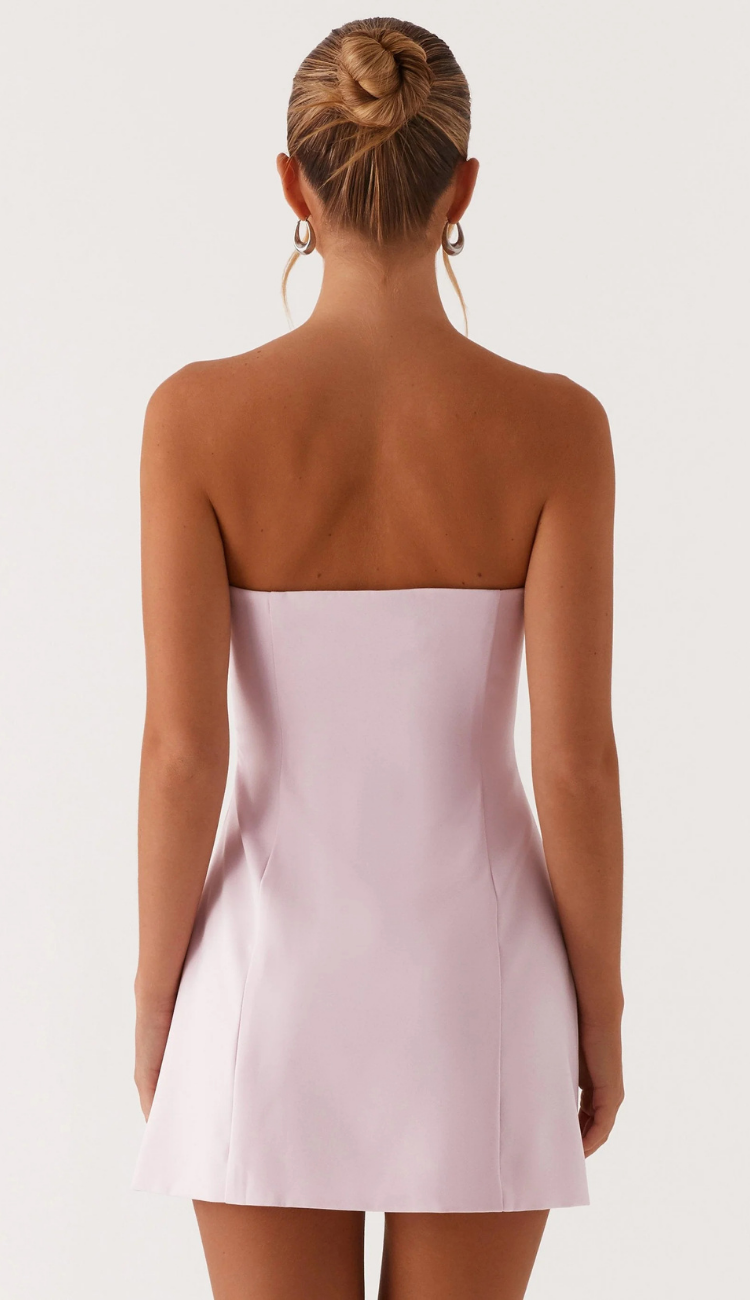 Manon Flora Pink Mini Dress