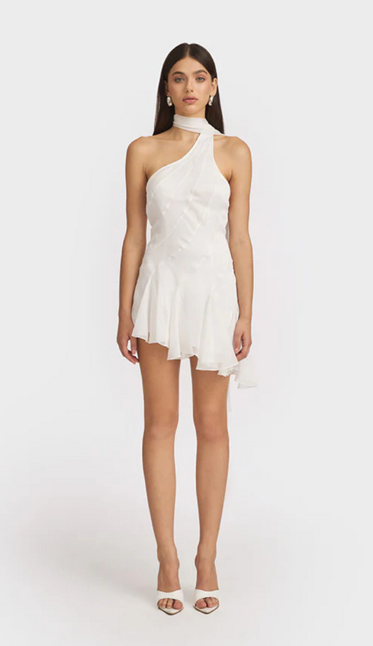 Izara White Mini Dress