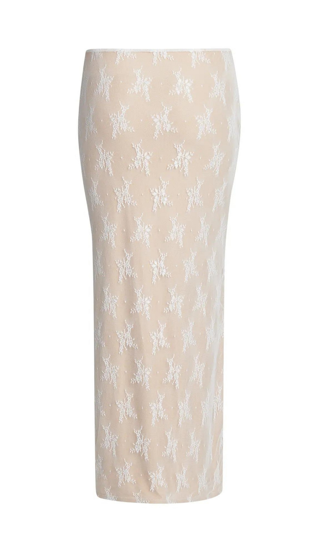 Tasha White Skirt Set