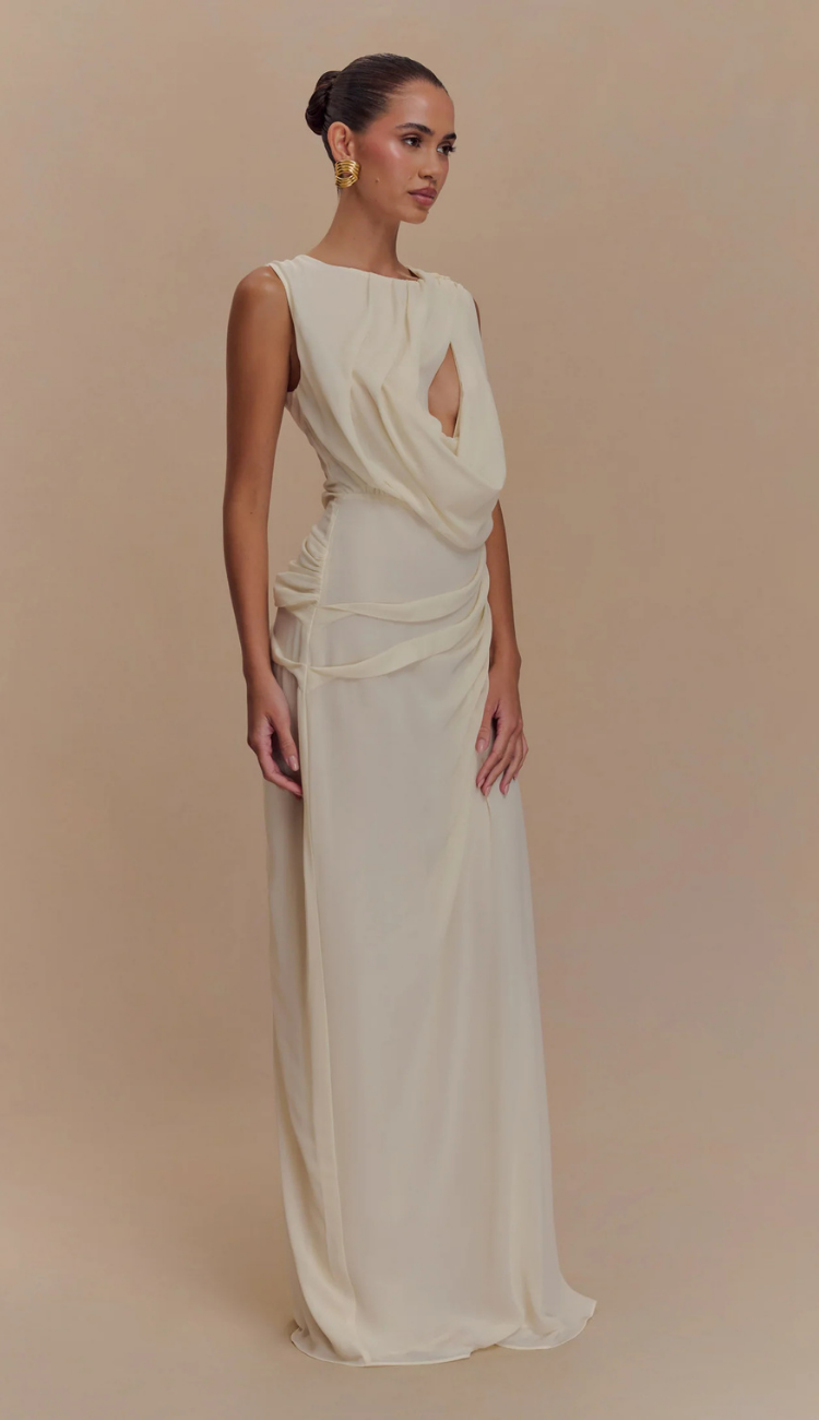 Chelley Chiffon Maxi Dress