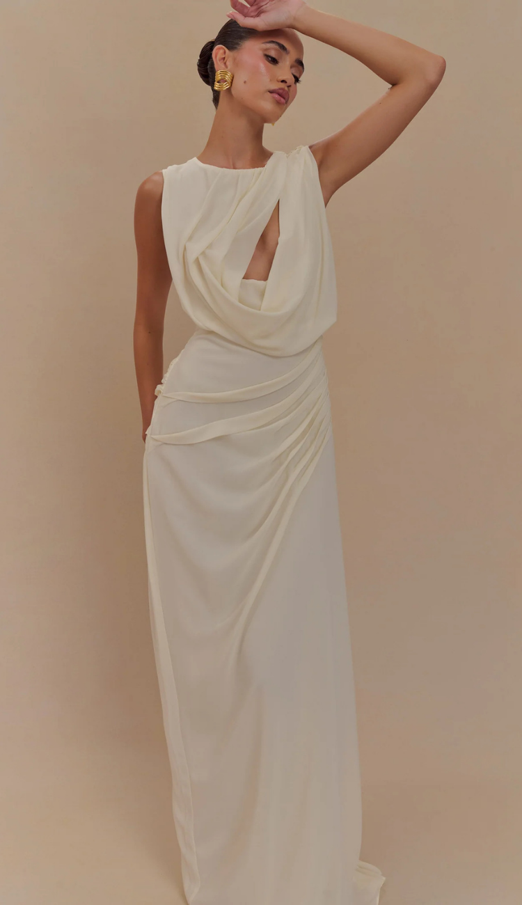 Chelley Chiffon Maxi Dress