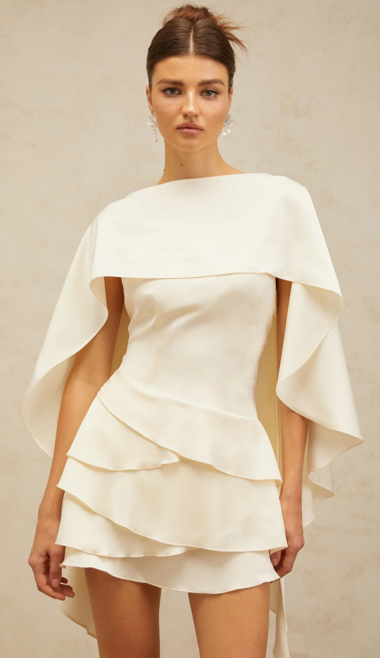 Francesca Satin Mini Dress