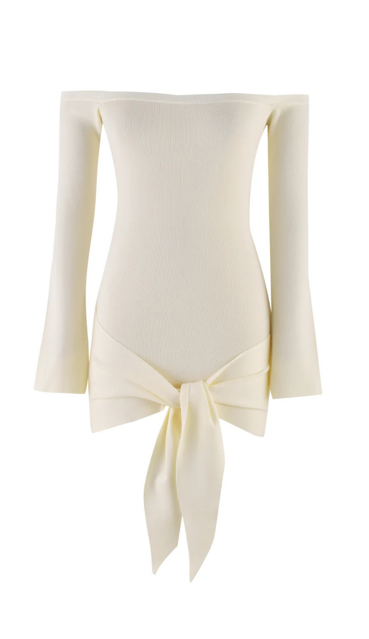 Naos White Mini Dress