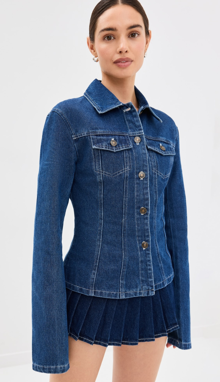 Valentina Denim Skirt Set