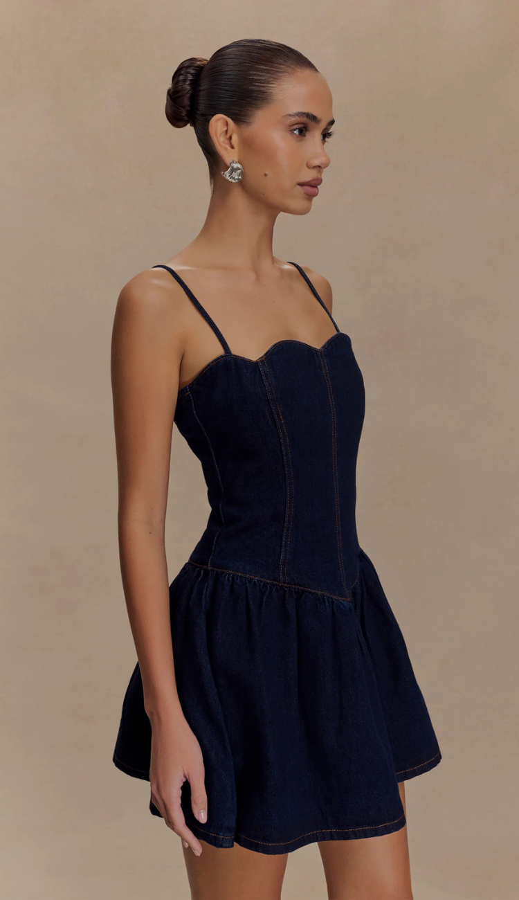 Eda Denim Mini Dress