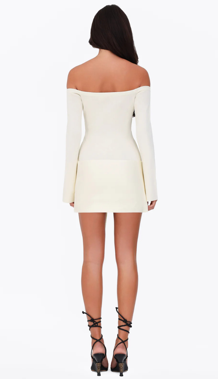 Naos White Mini Dress