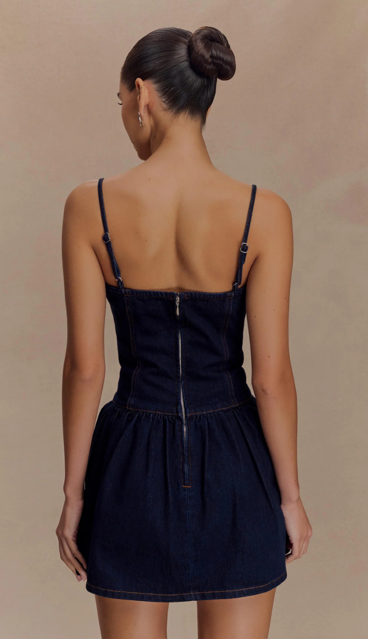 Eda Denim Mini Dress