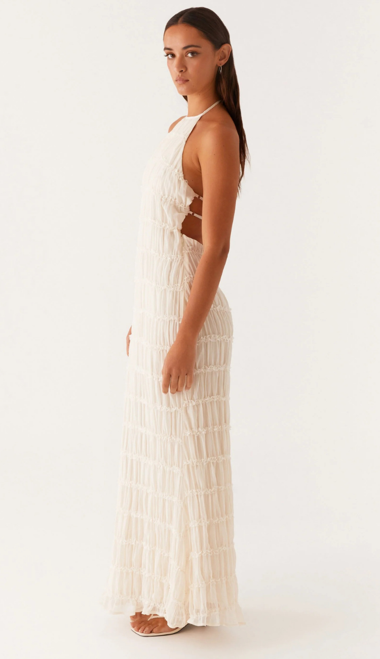 Vesper White Maxi Dress