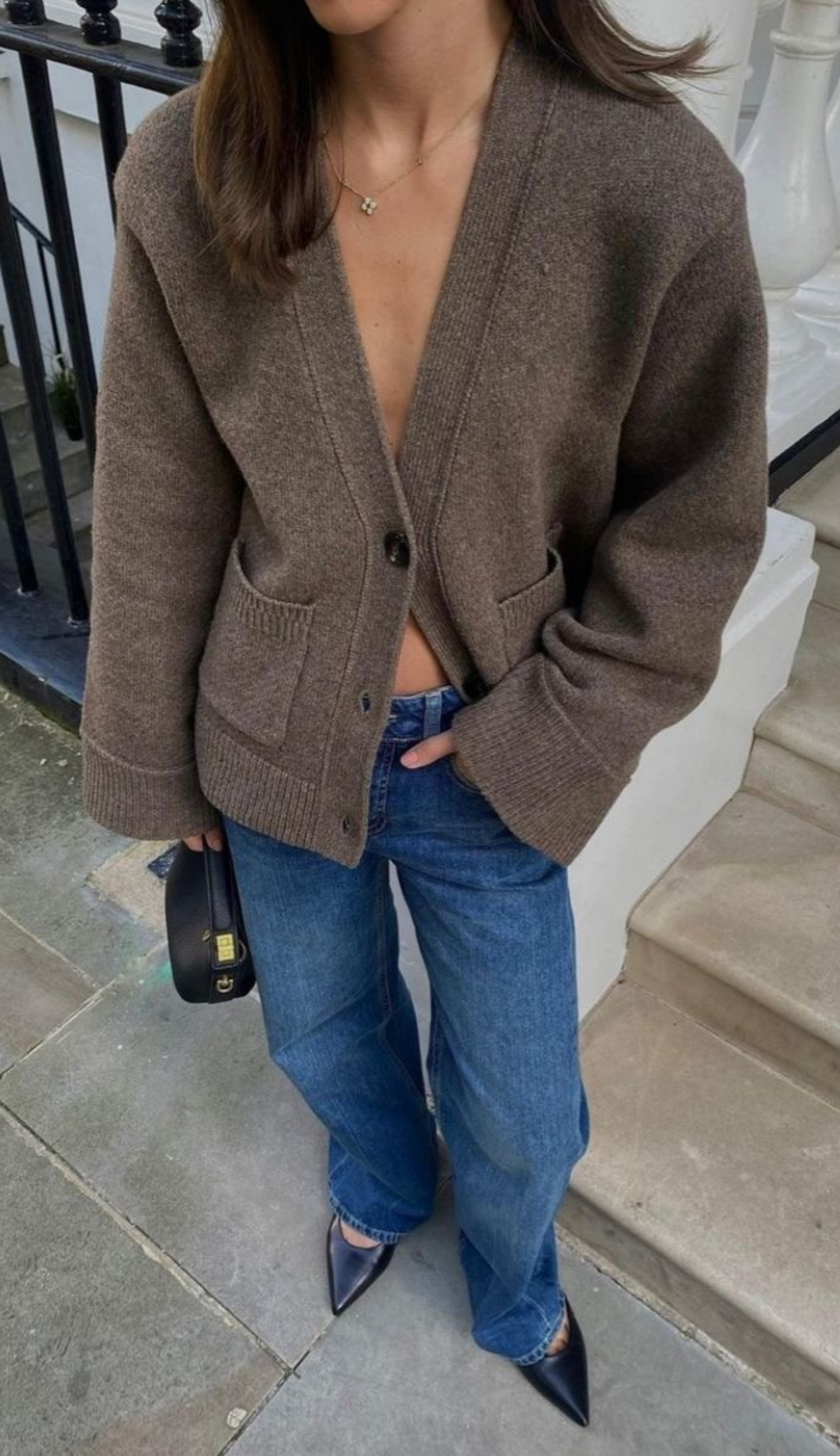 Charley Brown Cardigan Sweater