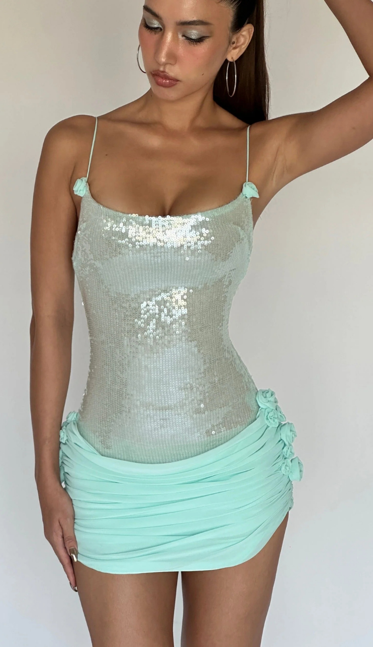 Melina Sequin Mini Dress