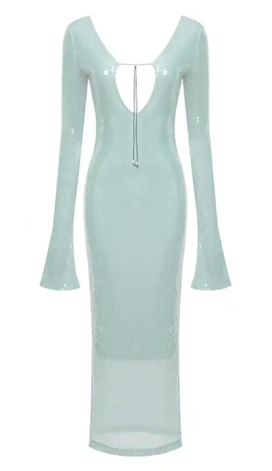 Roana Acqua Midi Dress