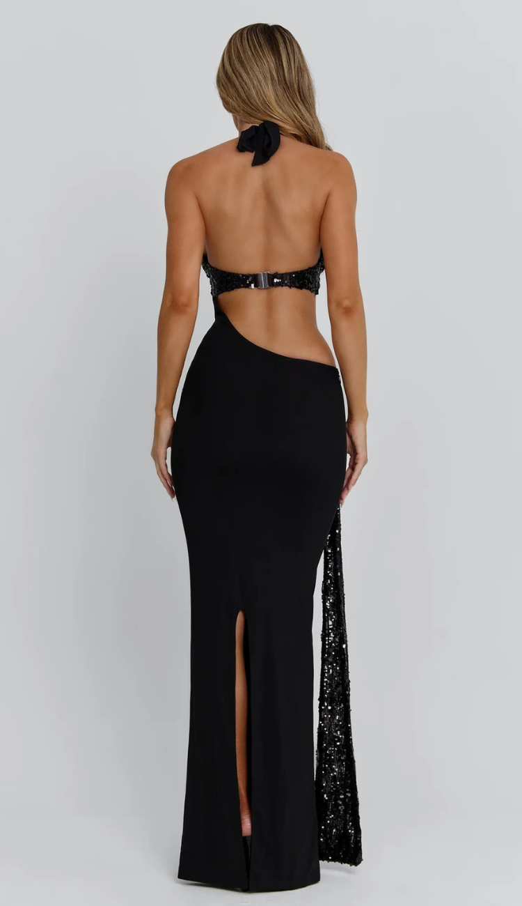 Lubelle Black Maxi Dress