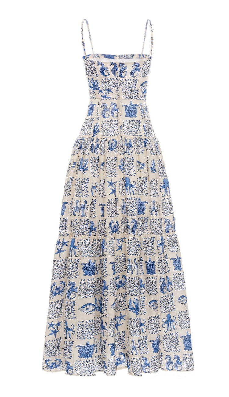 Élodie Print Maxi Dress