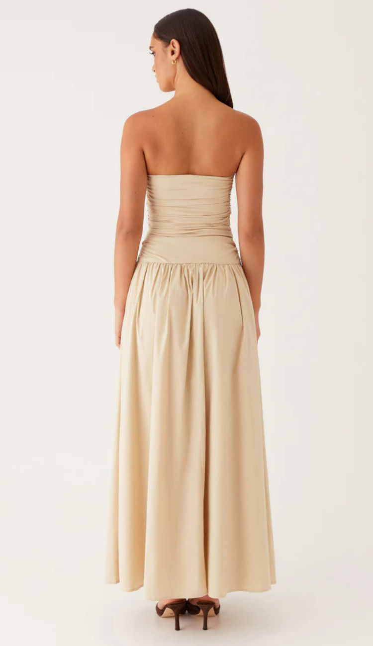 Adelina Ivory Maxi Dress