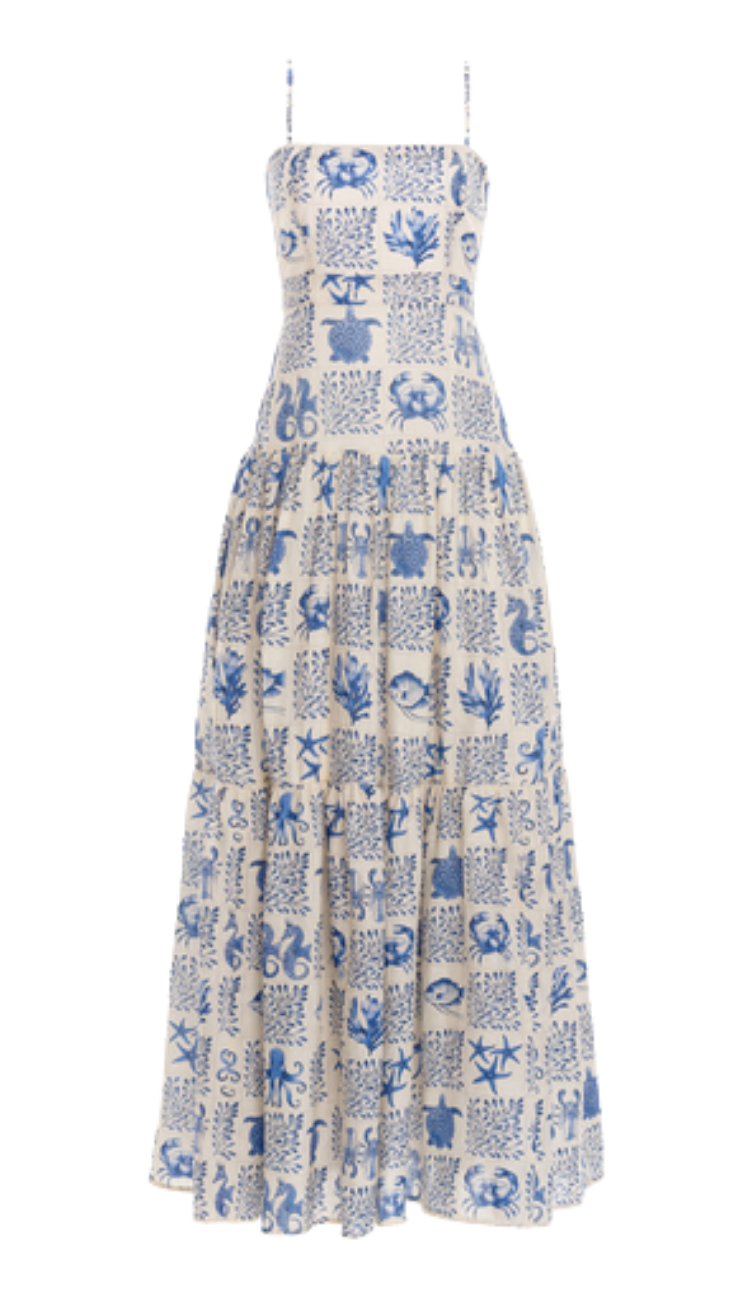 Élodie Print Maxi Dress