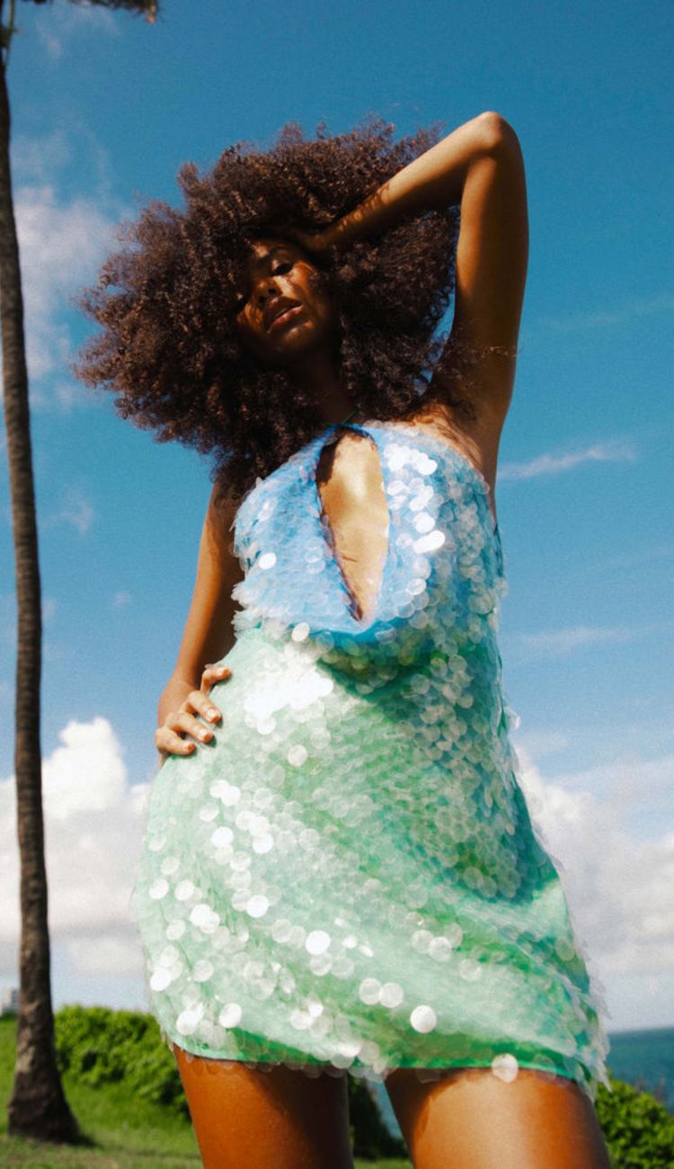 Zina Sequin Mini Dress
