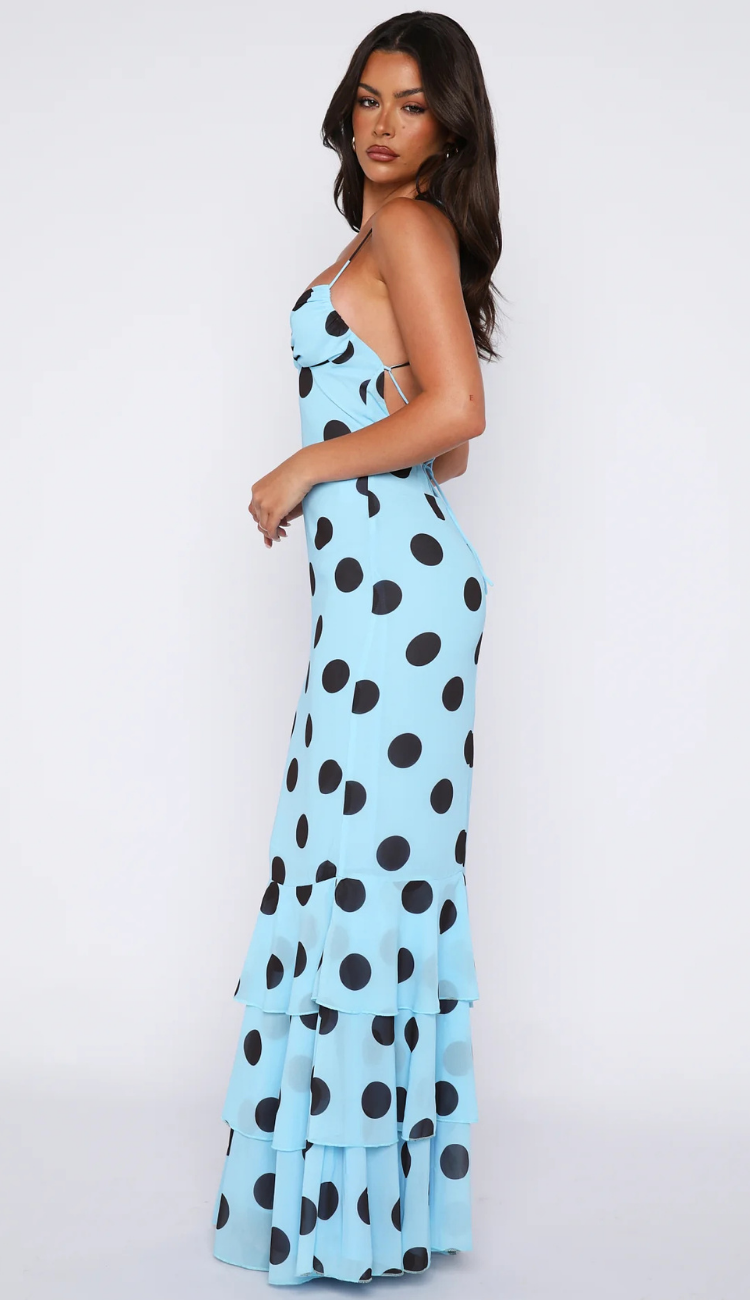 Jane Polka Dots Maxi Dress