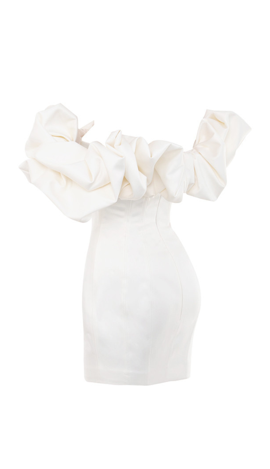 Ruby White Mini Dress