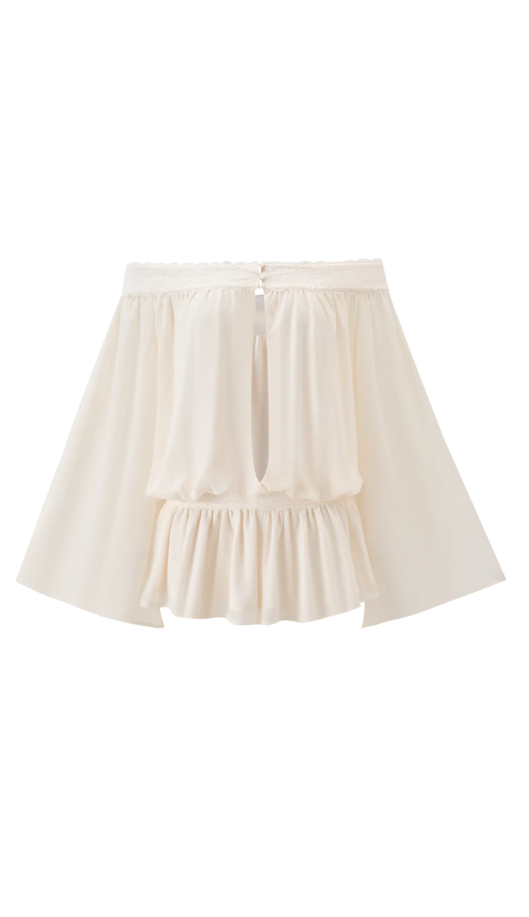 Yane Ivory Playsuit