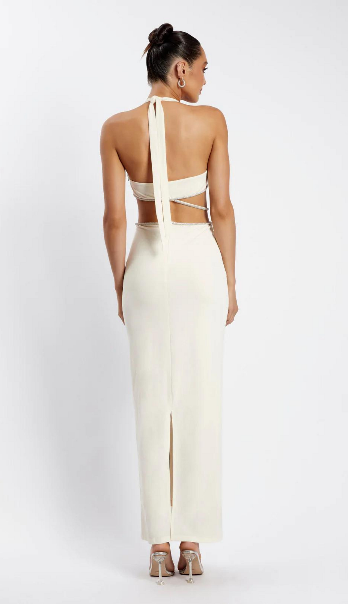 Victoria Diamant Dress in White