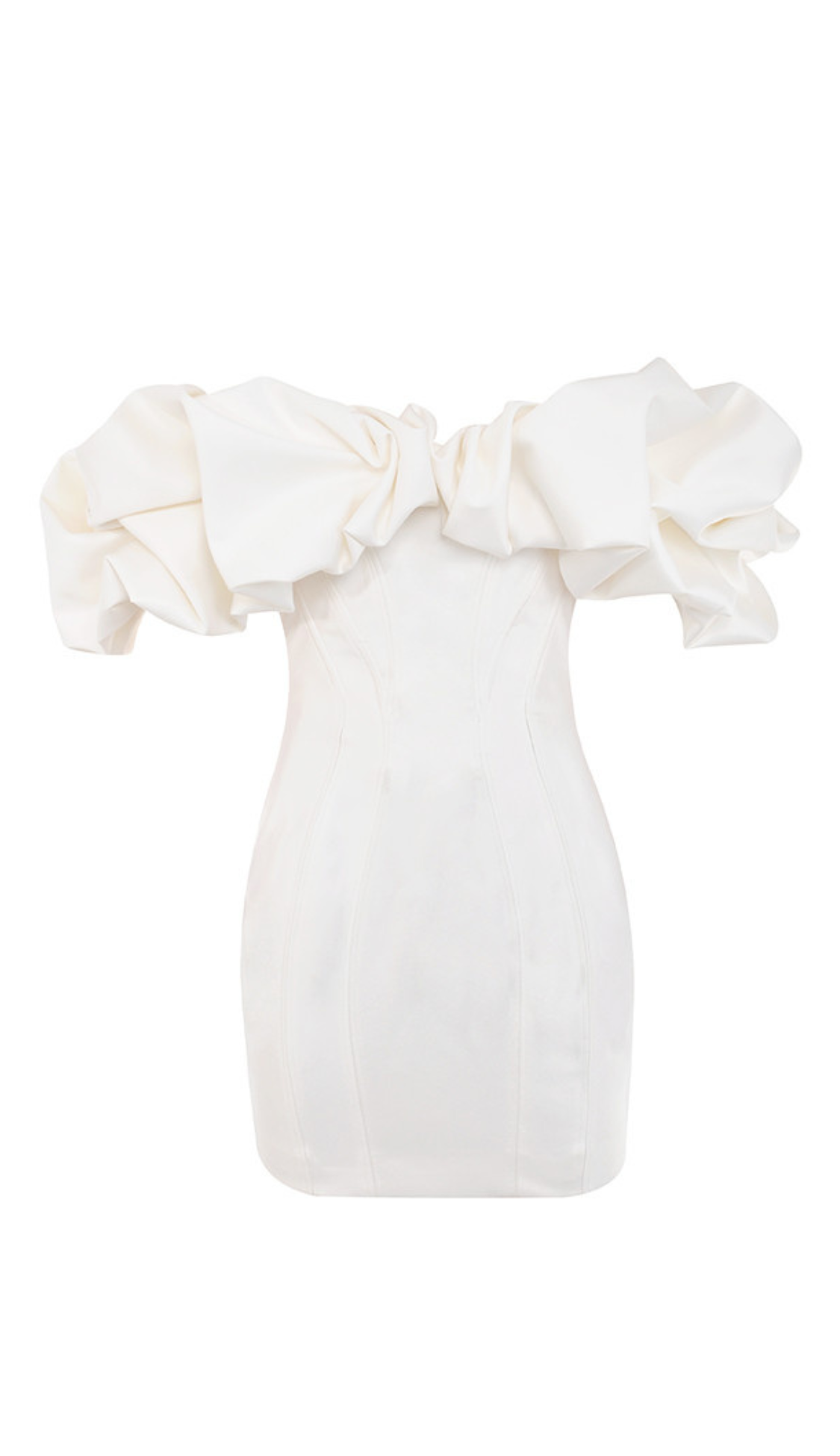 Ruby White Mini Dress