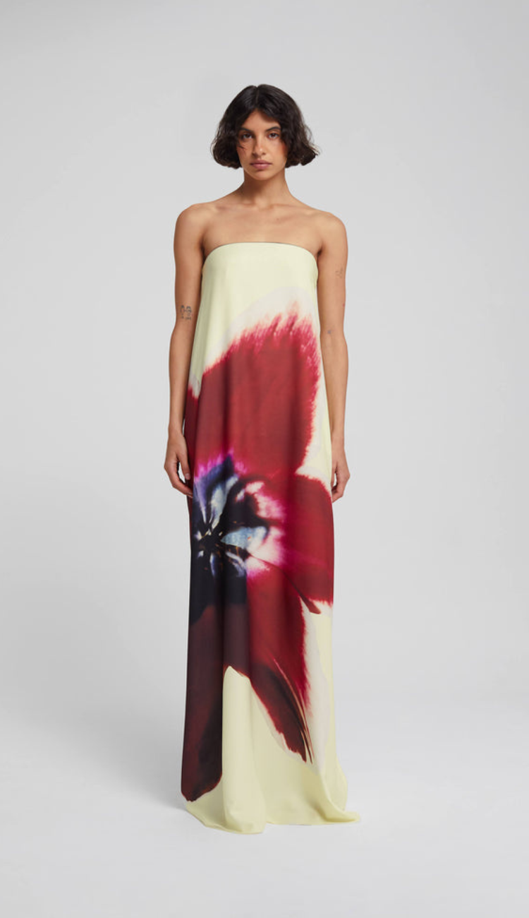 Thalina Floral Maxi Dress