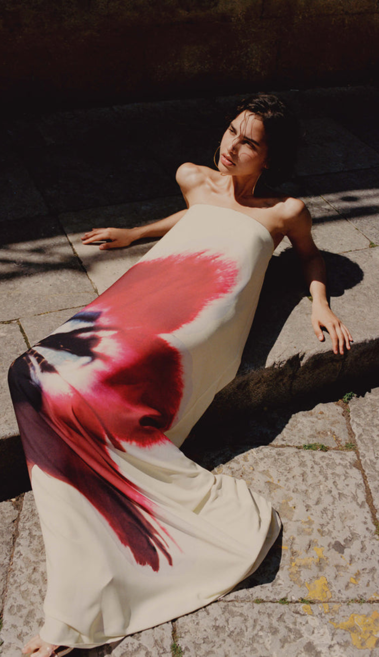 Thalina Floral Maxi Dress